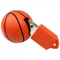 Basketball PVC USB Flash Drive.