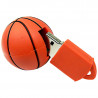 Pendrive w kształcie piłki do koszykówki.