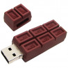 Pamięć USB w kształcie czekolady. Pendrive z tworzywa PVC w kształcie tabliczki czekolady.
