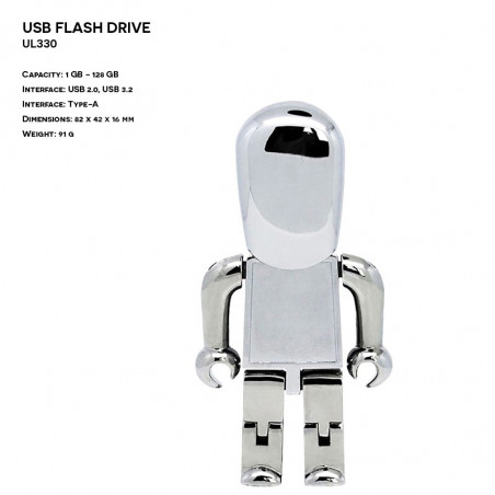 Metal ER PEOPLE UL330 Pendrive