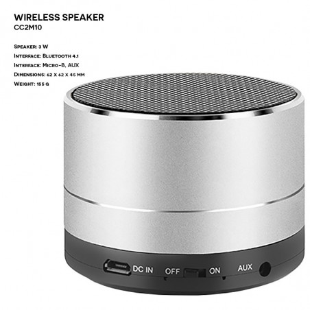 Plastic - Metal ER CLASSIC CC2M10 Wireless Speaker