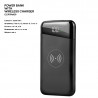 Plastic ER CLASSIC CC1PW09 QI Power Bank with Wireless Charger
